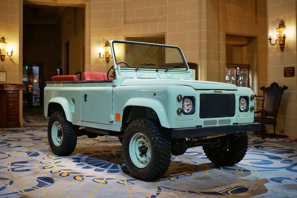 Oshe Automotive unveils classically re-imagined Land Rover Adventure